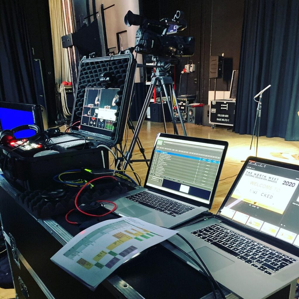 Day in the life of an events manager - helen - event set up