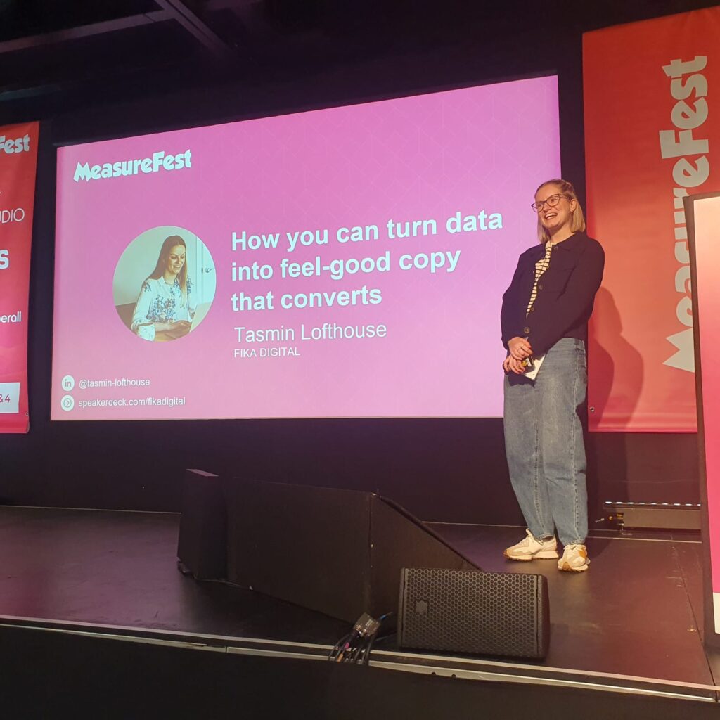 Tasmin Lofthouse - Copywriting Speaker - BrightonSEO 2024