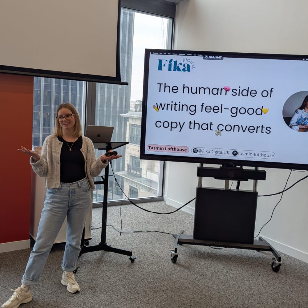 CoWork Crew London - Tasmin Lofthouse - Copywriting Speaker